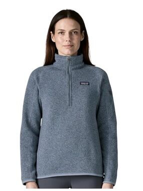 Patagonia Blue Quartet Zip Sweater